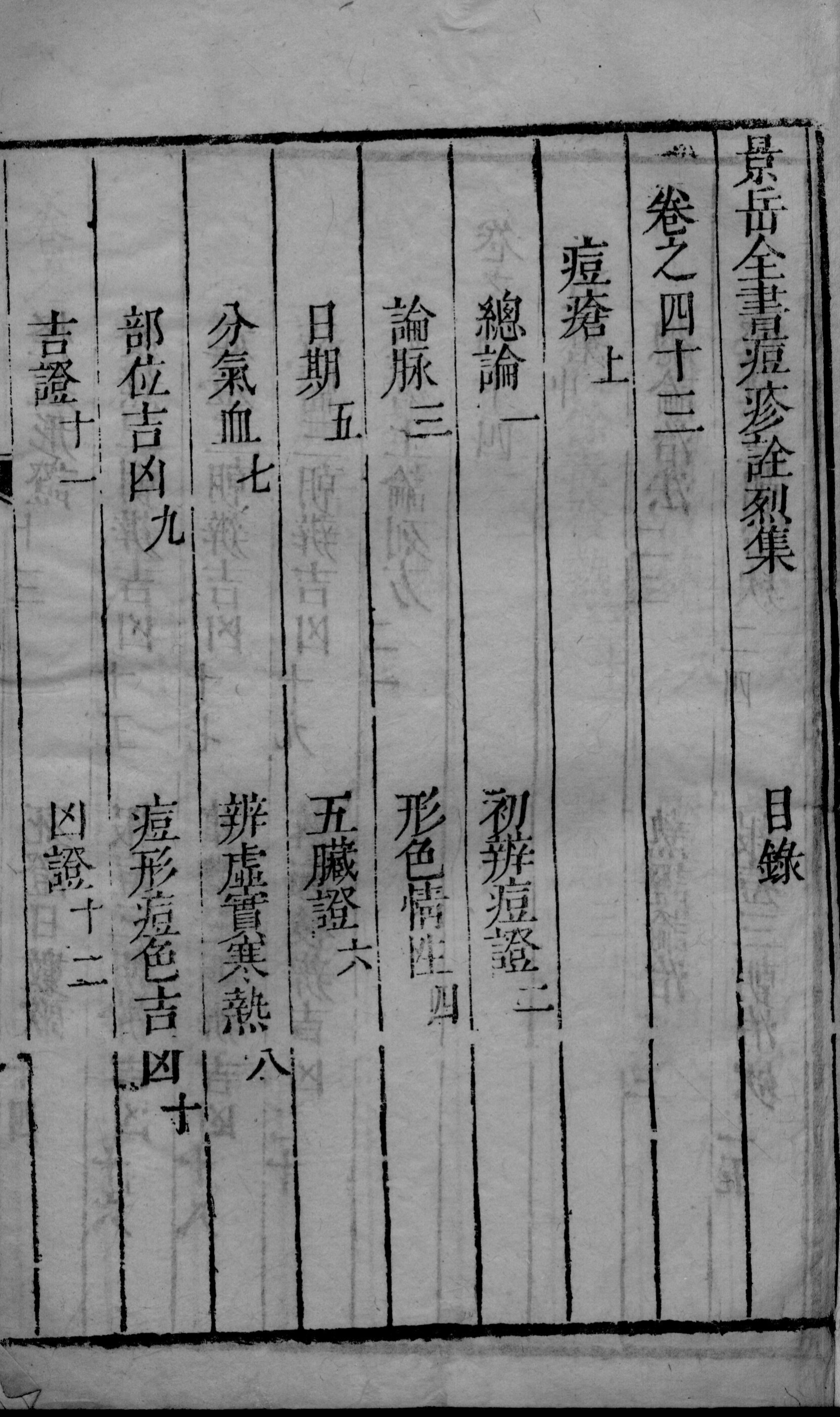 景岳全书  2  卷43-44